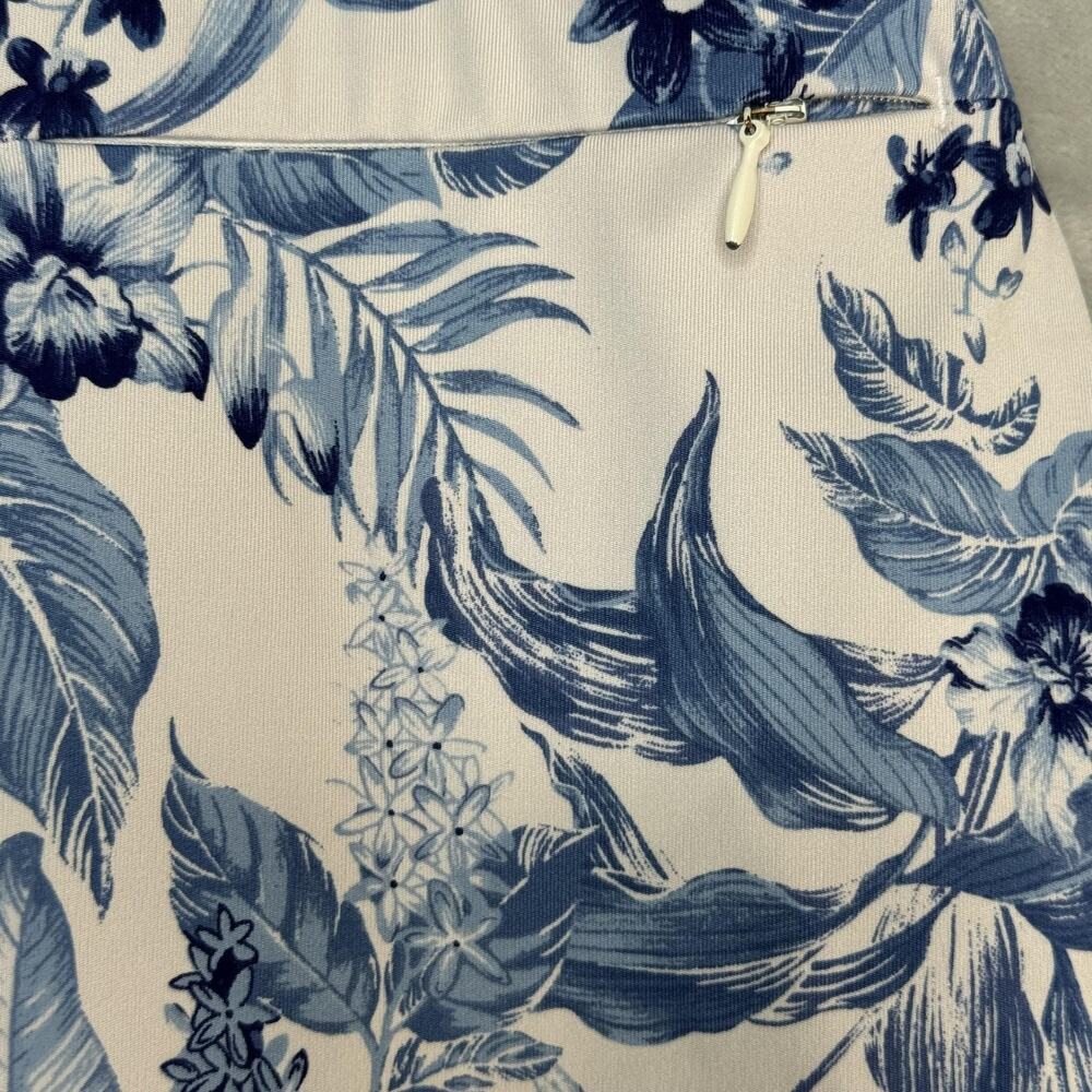Tommy Bahama Active Skort Womens XL Blue White Tropical Floral Golf Tennis Print - Picture 5 of 10